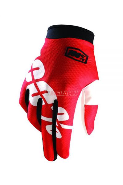 100% Handschuh: I-Track, rot