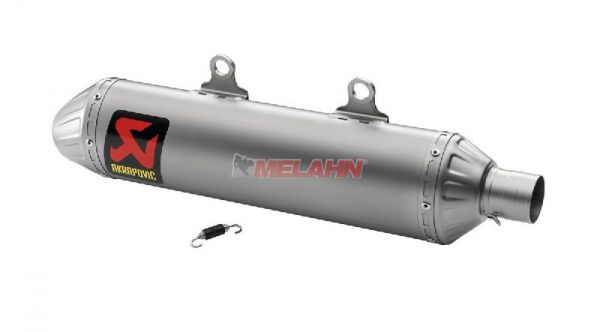 AKRAPOVIC Slip-On Titan Werks-Enddämpfer, SX/EXC/SMR
