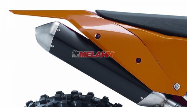 KTM/HUSABERG Kotflügel hinten, SX 07-10 / EXC 08- 11 / TE 11-12, orange