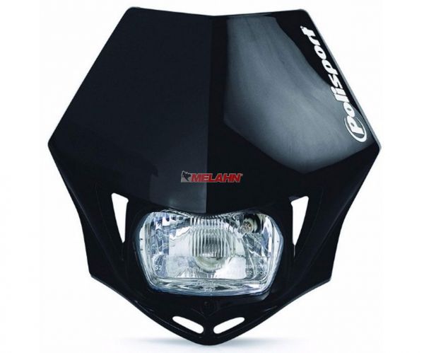 POLISPORT Lampe: MMX, schwarz