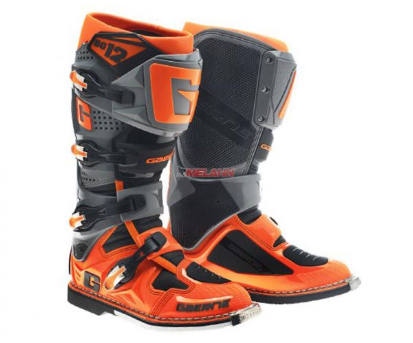 GAERNE Stiefel: SG 12, grau/orange
