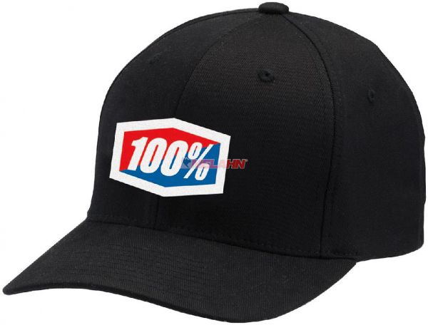 100% Cap: Classic Icon, schwarz