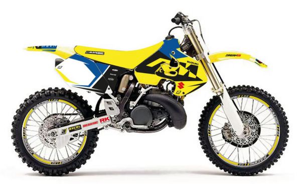 BLACKBIRD Dekor-Kit: Dream 5 für SUZUKI RM 125/250 1996-2000