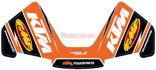 FMF Aufkleber Powercore 4-Takt, orange