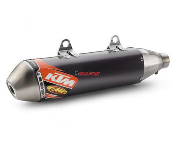KTM FMF Slip-On Enddämpfer SX-F 16- / EXC 17-, schwarz