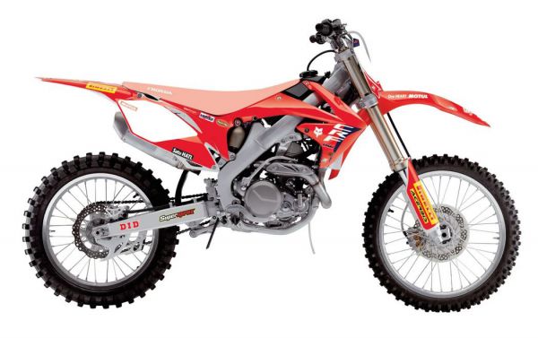 BLACKBIRD Replica-Kit: Honda HRC für CRF 250 R 2010-2013 / 450 R 2009-2012