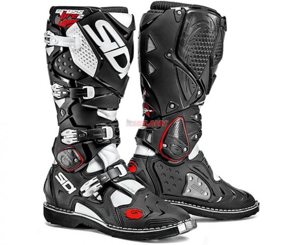 SIDI Stiefel: Crossfire 2, schwarz/weiß