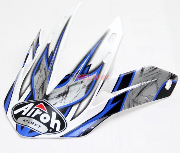 AIROH Helmschirm: Visor Dome C2, blau