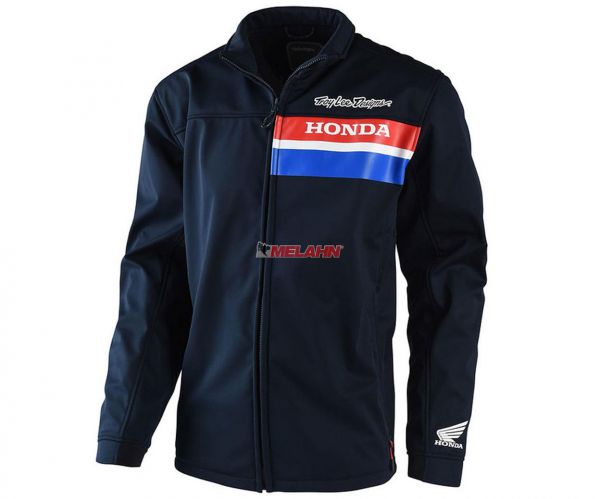 TROY LEE DESIGNS Softshell-Jacke: Travel HONDA, navy