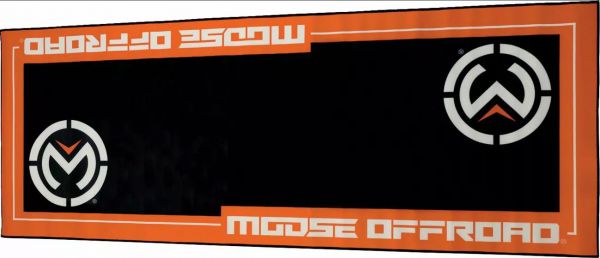 MOOSE Werkstatt- und Fahrerlagermatte: Pit Mat 200x80cm, orange