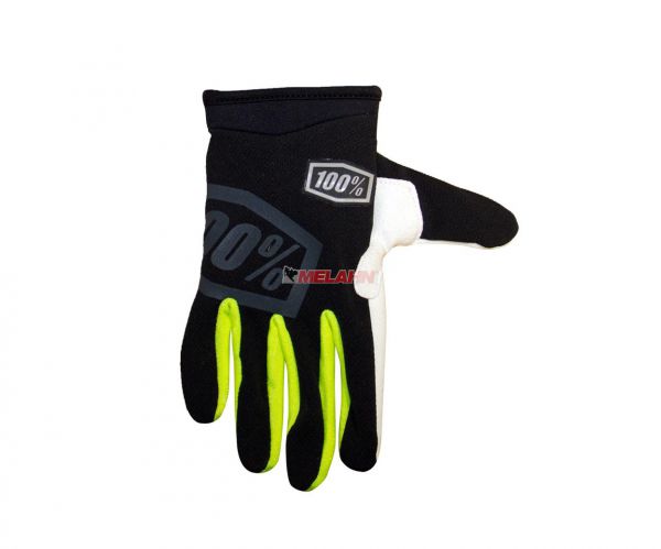 100% Kids Handschuh: I-Track, schwarz