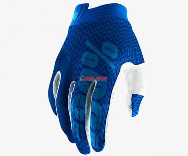 100% Handschuh: I-Track, blau/navy