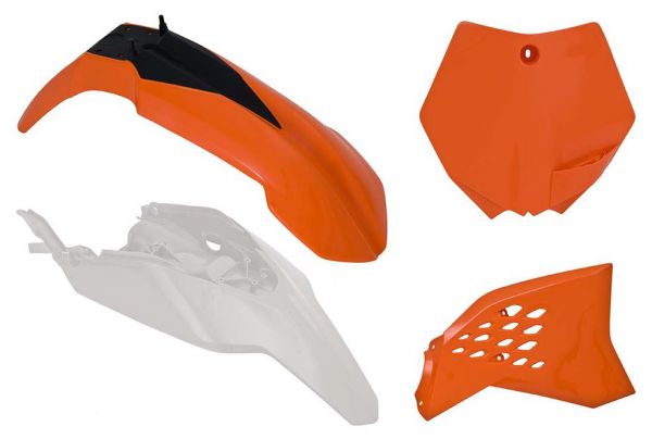 R-TECH Plastik-Kit für KTM 65 SX 09-11, 4-teilig, OEM 2011