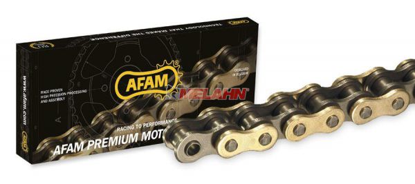 AFAM Kette 520 X-Ring MX gold, 118 Gl.
