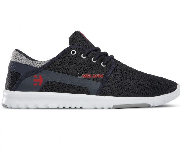 ETNIES Schuh: Scout, navy/grau/rot