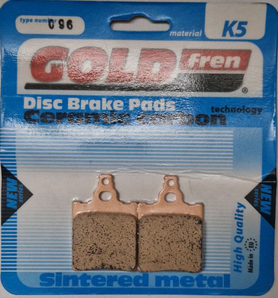 GOLDFREN Sinter-Bremsbeläge 096 K5, hinten für KTM 65 SX 00-03