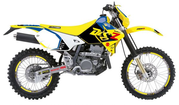 BLACKBIRD Dekor-Kit: Dream 5 für SUZUKI DRZ 400 2000-2009 / 400 S/SM 2000-