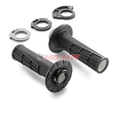 KTM Lock-On Griff (Paar) mit Loch: SX-F 16- / EXC 17-, schwarz