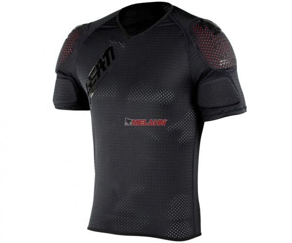 LEATT Protektoren-T-Shirt: Shoulder Tee 3DF AirFit Lite, schwarz