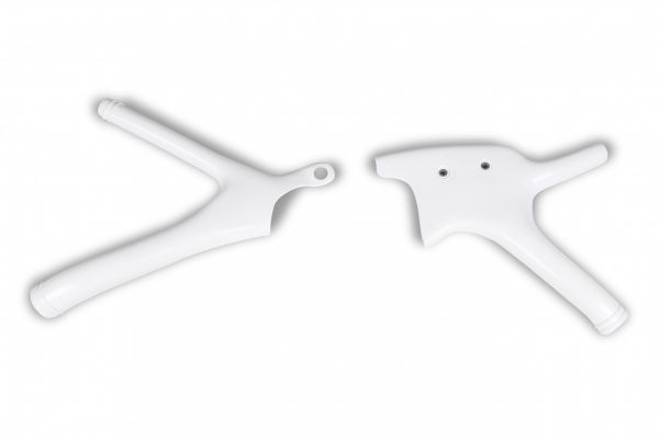 UFO Rahmenschutz (Paar) für YAMAHA YZ 125/250 1993-2001, weiß