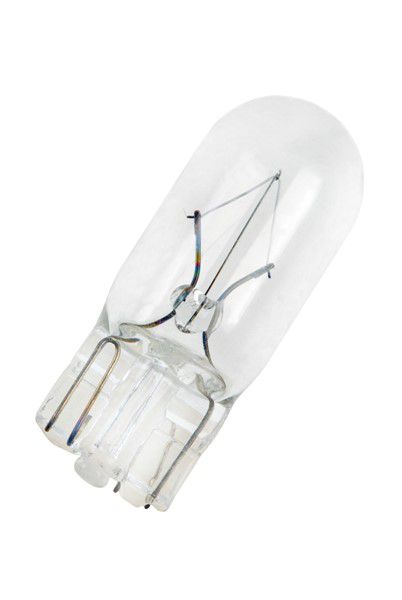 TECH Glassockellampe Anzeigenlampe Kontrolllampe 12V-5W ((T10)
