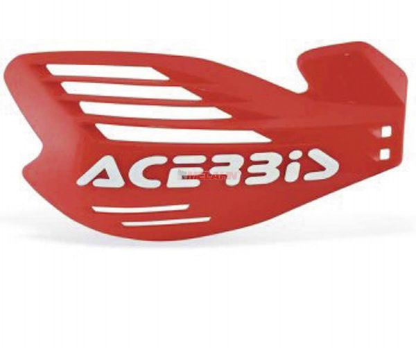 ACERBIS Handprotektor (Paar): X-Force, rot