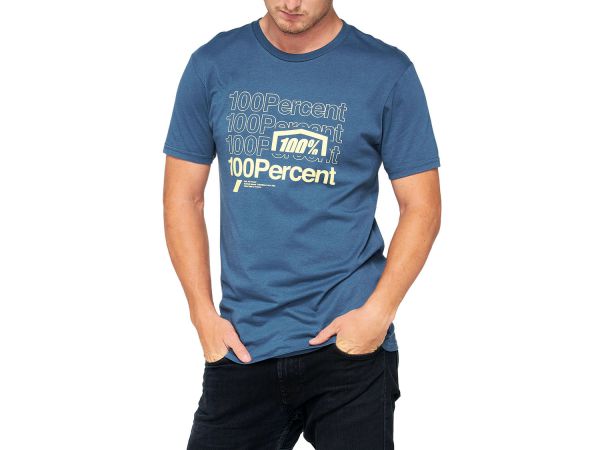 100% T-Shirt: Kramer, slate blue