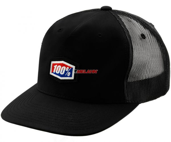 100% Snapback-Cap: Voyager, black