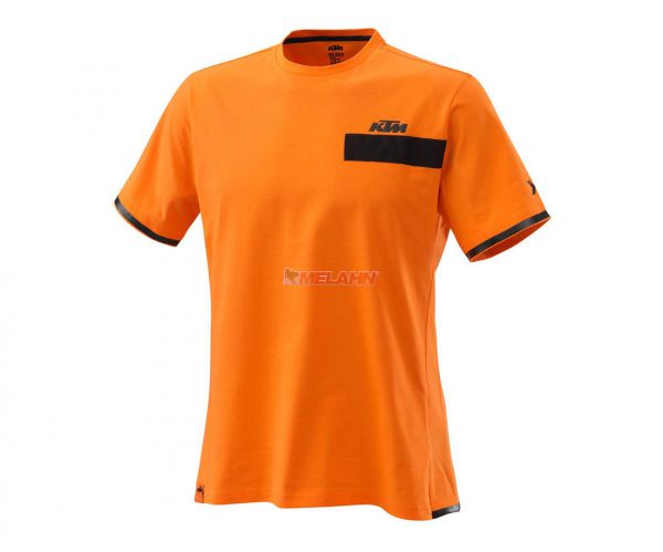 KTM T-Shirt: Pure Style, orange/schwarz