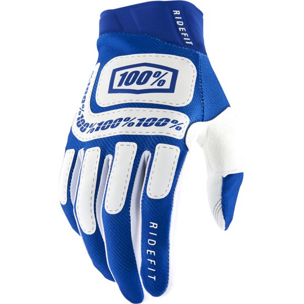 100% Handschuh: Ridefit Bonita, blau/weiß