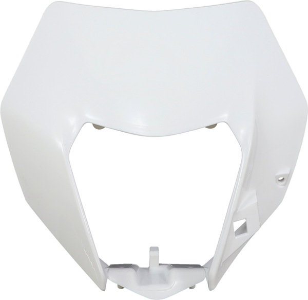 UFO Lampenmaske ohne Scheinwerfer für KTM EXC 2014-2016, weiß