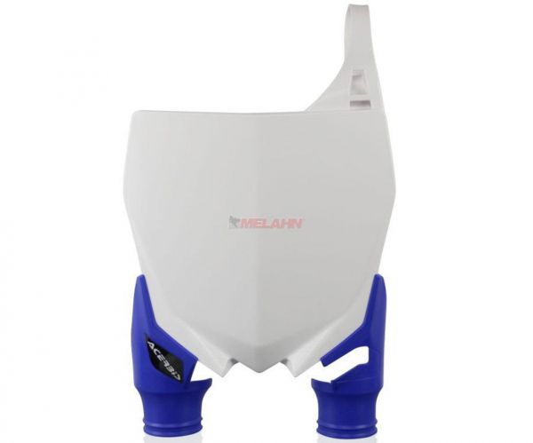 ACERBIS Starttafel: Raptor, weiß/blau, YZF 250 10- / 450 10-17