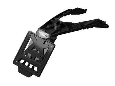 R-TECH Kennzeichenhalter Integra mit Rücklicht für Triumph TF 250/450 E 2025-, schwarz