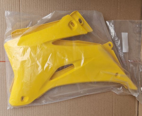 X-FUN Spoiler (Paar) Kühlerverkleidung für YAMAHA YZF 250/450 2006-2009, gelb