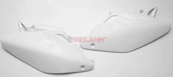 UFO Seitenteile (Paar) für HONDA CR 125/250 2005-2007, weiß