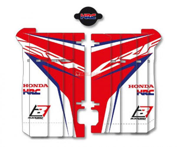 BLACKBIRD Aufkleber Kühlerschutz (Paar) TEAM HRC, CRF 450 13-16