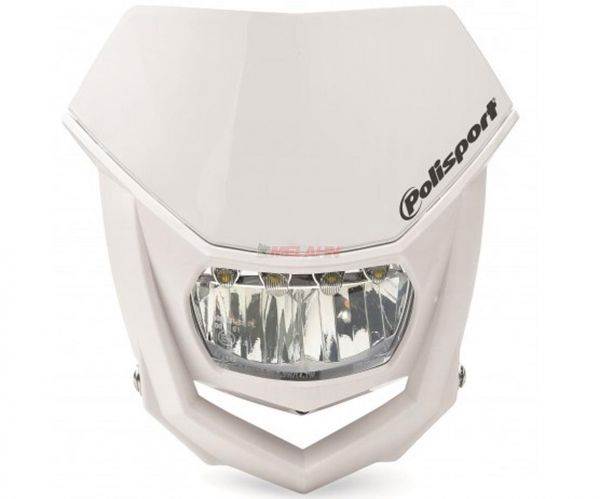 POLISPORT Lampenmaske: Halo LED, weiß/weiß