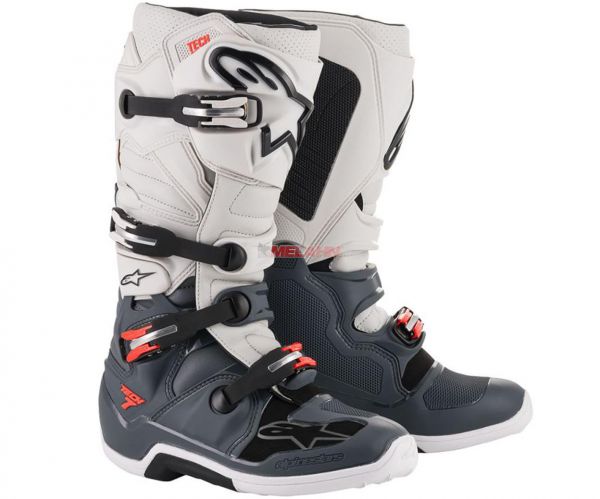 ALPINESTARS Stiefel: Tech 7, anthrazit/hellgrau