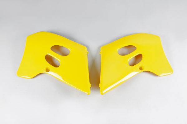 UFO Spoiler (Paar) Kühlerverkleidung für SUZUKI RM 125/250 1993-1995, gelb