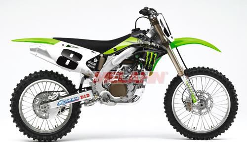 FACTORY EFFEX Tankdekor + Airbox Monster RMZ 450 08-17