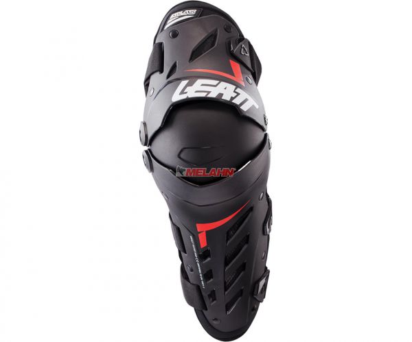 LEATT Knie- und Schienbeinprotektor (Paar): Dual Axis, schwarz