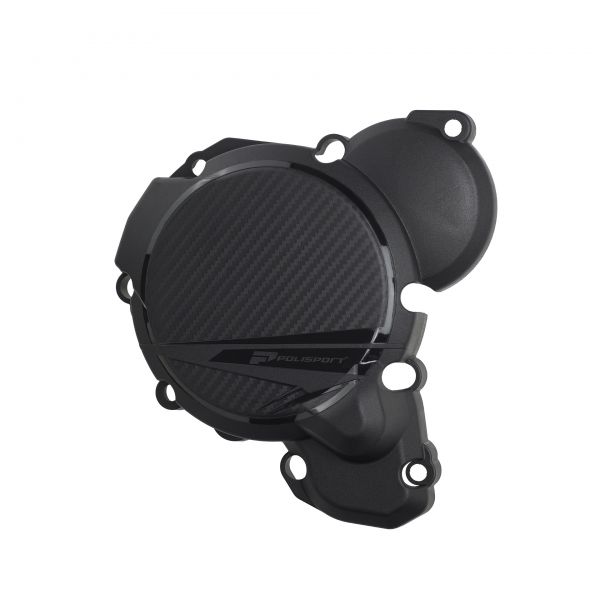 POLISPORT Zündungsdeckelschutz für KTM 250/300 SX 2023-, schwarz
