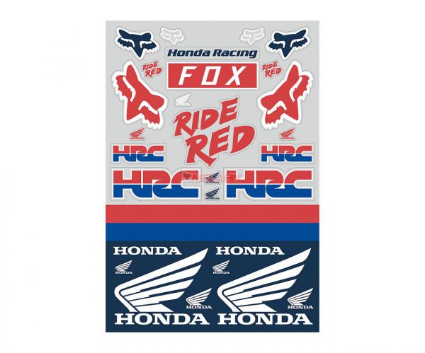 FOX Sticker Sheet: Honda