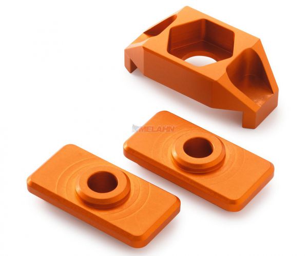 KTM Aluminium-Kettenspanner-Kit 50 SX 16-, orange