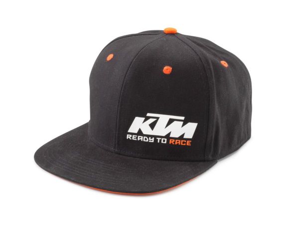 KTM Snapback-Cap: Team, schwarz/orange