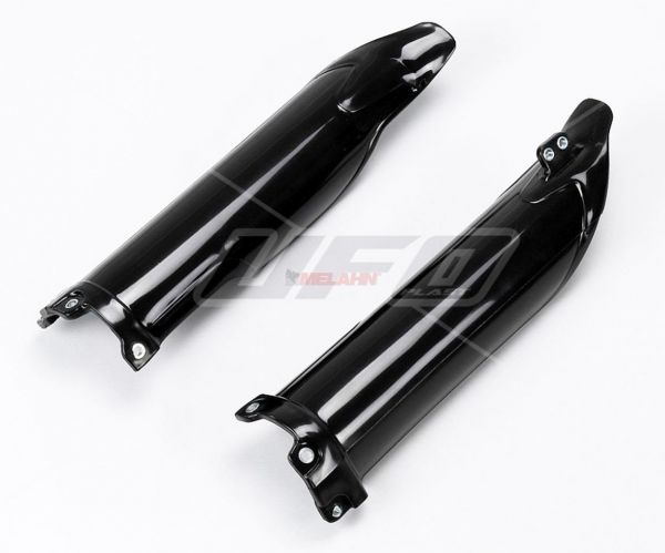 UFO Gabelschutz (paar) für KAWASAKI KXF 250/450 2009-, schwarz