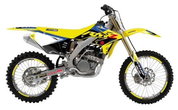 BLACKBIRD Dekor-Kit: Dream 5 für SUZUKI RMZ 250 2007-2009