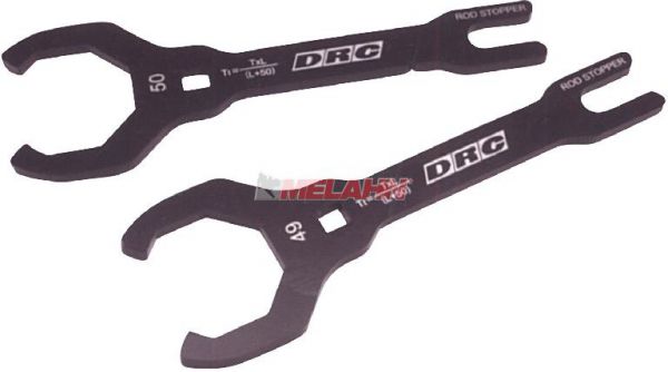 DRC Gabelschlüssel: 49mm, CRF 450 09-14 / KXF 450 06-14 / YZ/YZF 125-450 06- / RMZ 250 16-