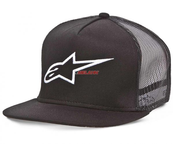 ALPINESTARS Cap: Trucker Cap Corp, schwarz