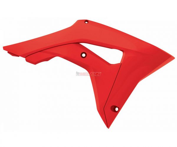 POLISPORT Spoiler (Paar) Kühlerverkleidung, rot, CRF 250 18-/450 17-